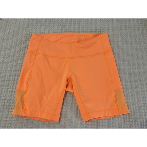 Lululemon Spinerette Short Women’s 8 Orange Creamsicle Pop W7693S - Picture 3 of 10